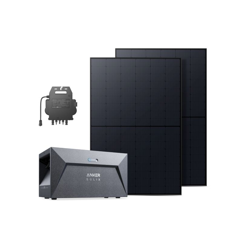 Anker SOLIX Balkonkraftwerk mit Speicher 820W PV, 1600Wh - 0% MwSt. (gem. § 12 Abs. 3 UStG)*