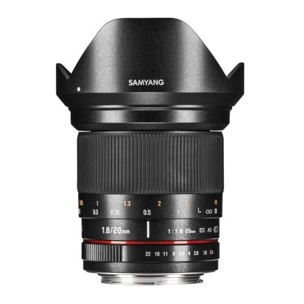 Samyang MF 20mm F1,8 DSLR für Sony E