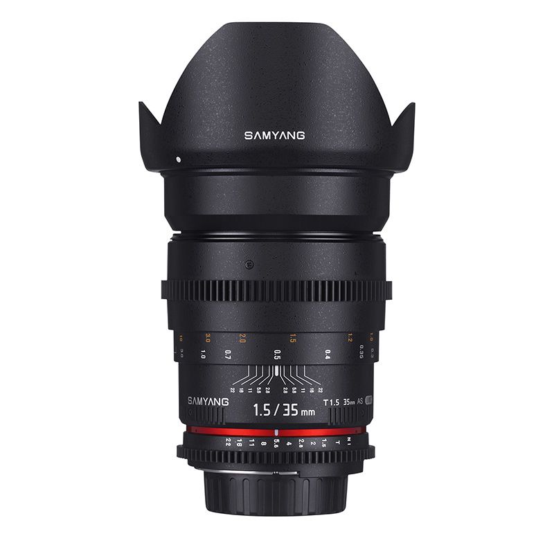 Samyang 35mm T1.5 VDSLR II Objektiv für Nikon
