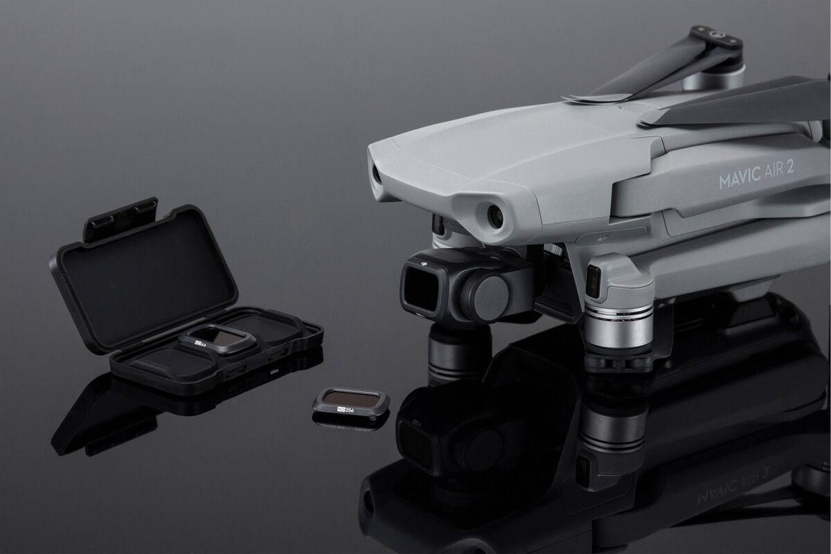 DJI Mavic Air 2 ND Filter-Set (ND16/64/256), Drohnen Zubehör, Drohne mit Kamera ND Filter-Set für die DJI Mavic Air 2 Drohne