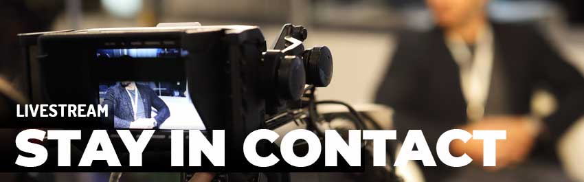 Stay in contact! - Kameras für Livestreaming und Aufzeichnungen - TONEART-Shop